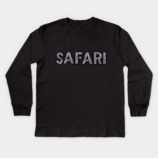 Safari Kids Long Sleeve T-Shirt